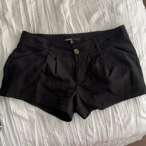 Black shorts. Size small